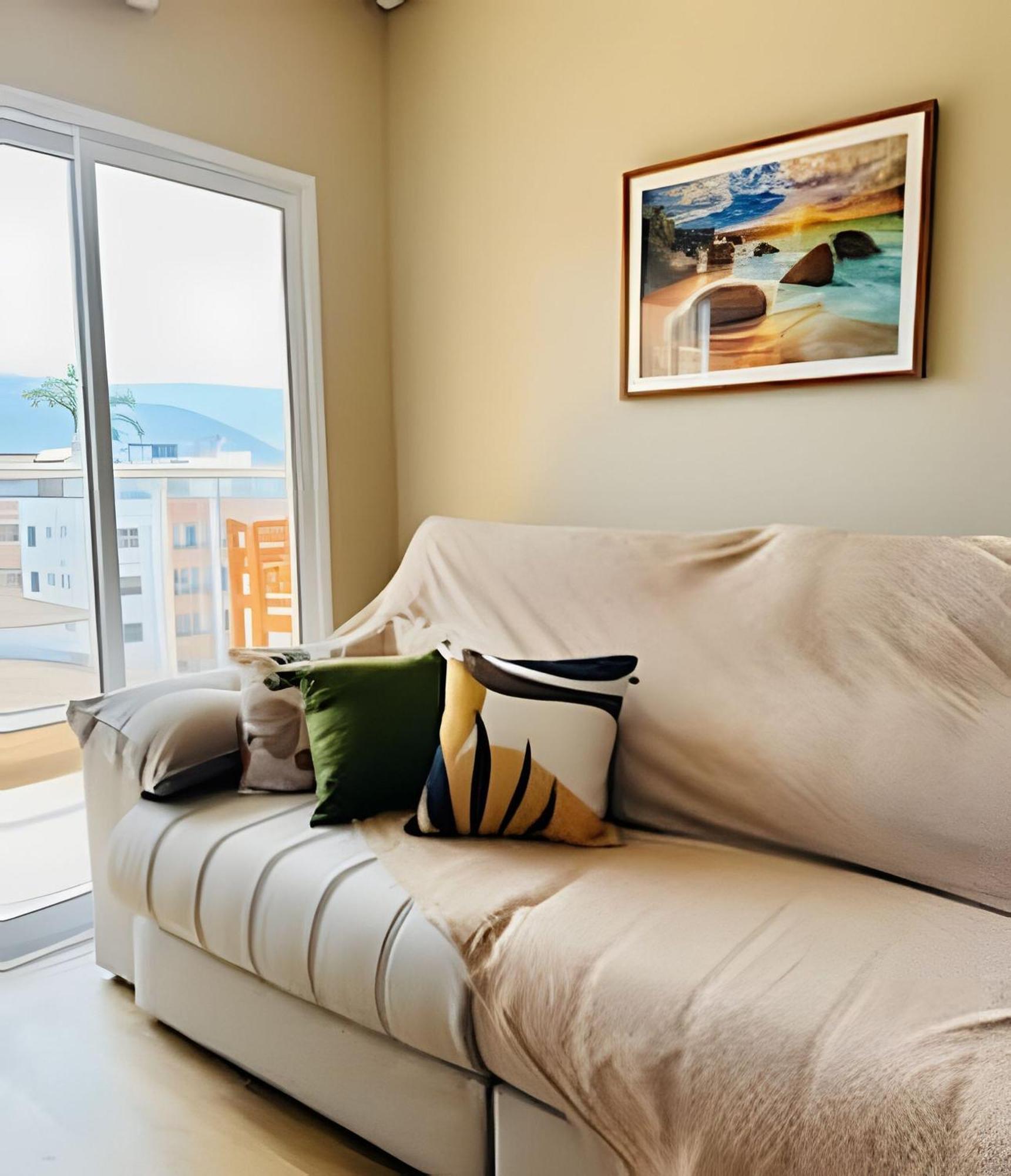 Apartamento de 2 Quartos com Vista da Cidade